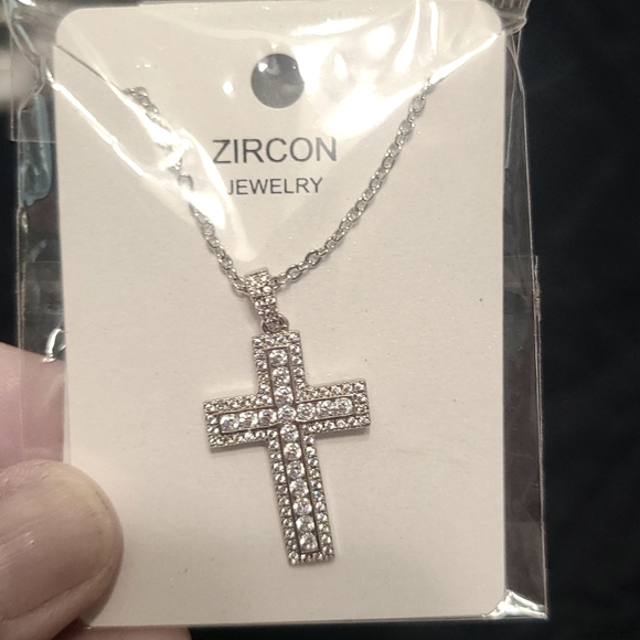 HOST PICK Beautiful Silver Cross Necklace - Picture 4 of 5